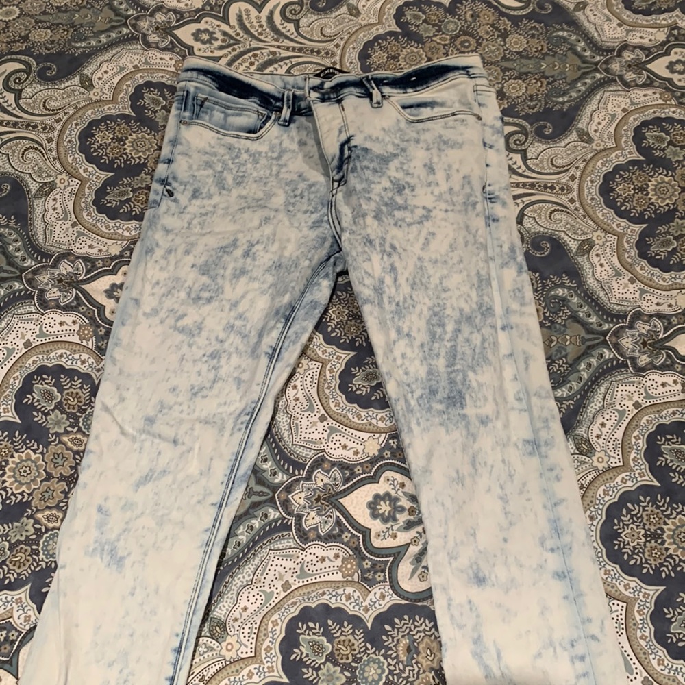 Express acid wash jegging